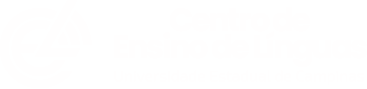 Página inicial Centro de Ensino de Línguas