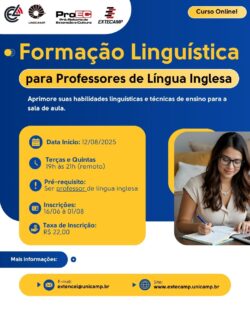 Curso CEL-0427: FORMAÇÃO LINGUÍSTICA PARA PROFESSORES DE LÍNGUA INGLESA I