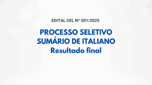 Concurso Italiano - Resultado Final