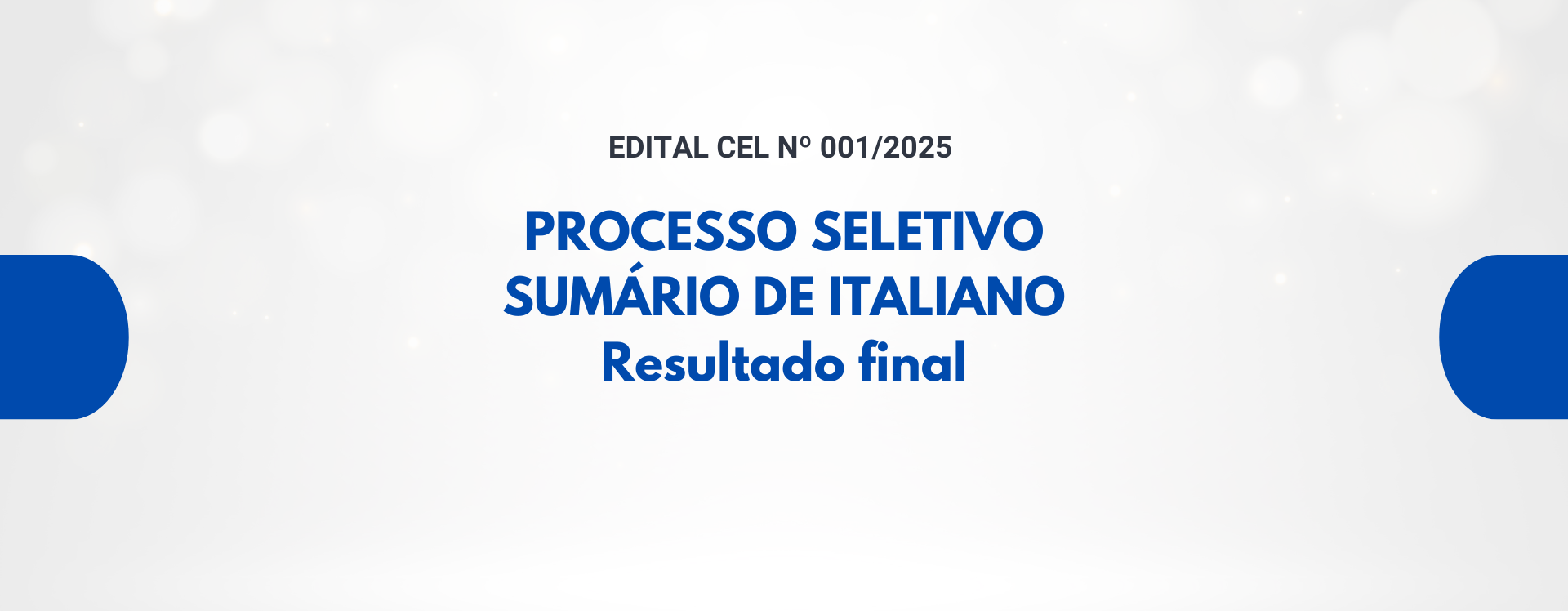 Concurso Italiano - Resultado Final